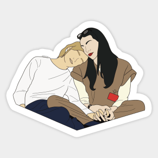 Piper and Alex Sticker